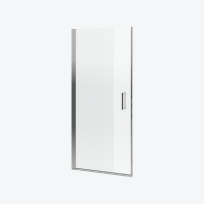 Mazo drzwi prysznicowe wnękowe wahadłowe 80x195 cm, powłoka Clean Control, chrom