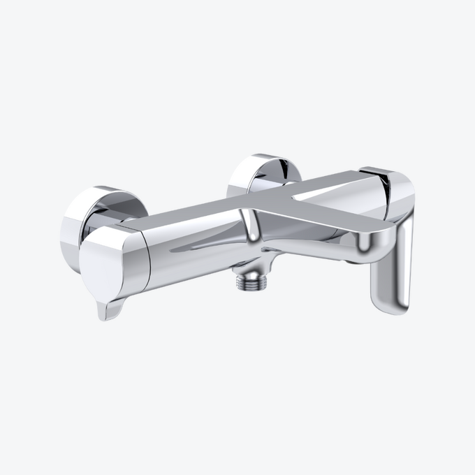 Clever 2.0 bateria wannowo-prysznicowa, chrom
