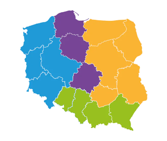 Mapa serwisantów